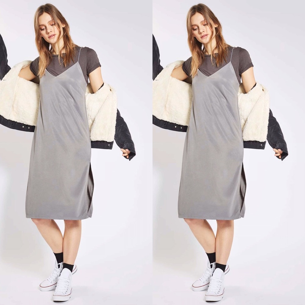 TopShop Midi Slipdress